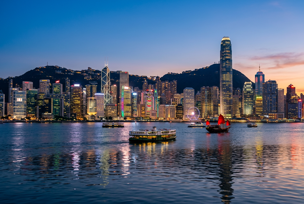 Victoria Harbour, Hong Kong